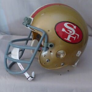 Vintage San Francisco 49er's Custom Steve Young Full Size Riddell Helmet
