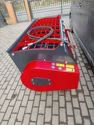 Brand new TELEHANDLER bucket mixer hyd drive 400 liters  from 4ft. wide to 6ft - Image 1 of 4