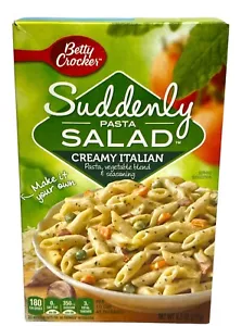 Betty Crocker Suddenly Pasta Salad Creamy Italian 8.3 oz - Picture 1 of 1