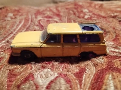 Husky Yellow Studebaker Made In Great Britain Used Loose Damaged Yellow  - Image 1 of 4