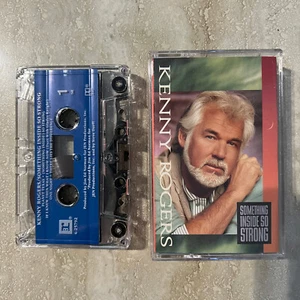 Cassette Kenny Rogers Something Inside So Strong 1989 Reprise Tested New Case - Picture 1 of 2