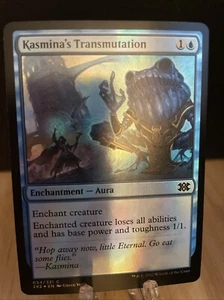 MTG Kasmina's Transmutation FOIL #054/331 Double Masters 2022 Common NM/M - Picture 1 of 1