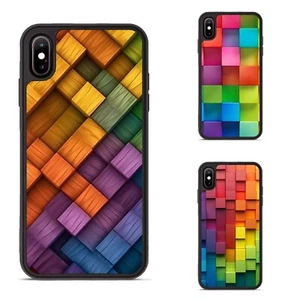 Phone Cover For iPhone XS 11 12 13 14 15 16 Pro Max gay pride rainbow - Picture 1 of 25