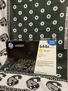 HP laser jet toner cartridge YELLOW 644A (Q6462A) 4730 Mfp, CM4730 mfp NEW OEM - Picture 1 of 7