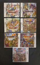 Dragon Quest 4 5 6 7 8 9 11 Nintendo DS 3DS 7 Games set Japan Tested