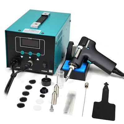 ESD Safe 90W Desoldering Station Kit Soldering Iron Suction Tin Gun PISTOLAS - Image 1 of 4