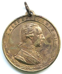 Medaille 1881, 100. Jubiläum Toleranzedikt Joseph II. 1780-1790 - Bild 1 von 3