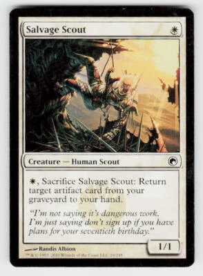 Scars of Mirrodin #19 Salvage Scout - Image 1 of 2
