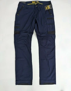 BISLEY Flex & Move Stretch Utility Cargo Trouser in Navy - SIZE 38 Regular - Picture 1 of 6
