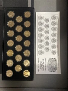 2008 P/DPROOF + acabado satinado dólares presidenciales - juego de caja de 20 piezas - Imagen 1 de 1