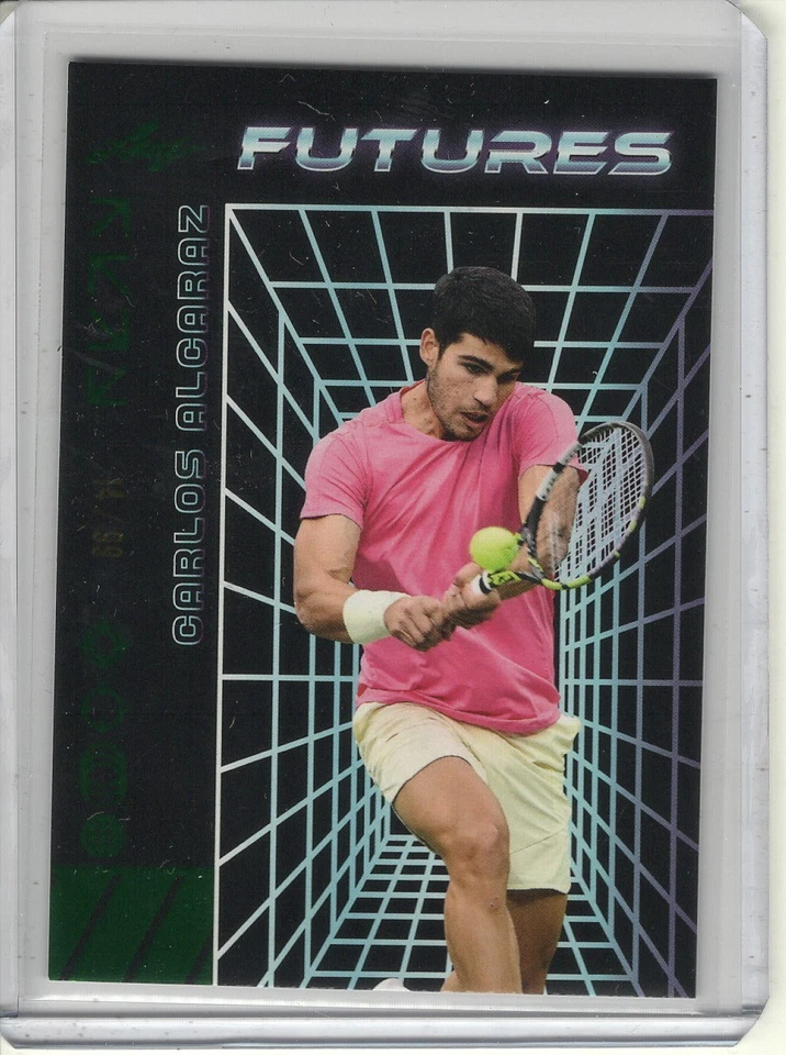 2024 LEAF FUTURES MULTISPORT CARLOS ALCARAZ RC #14/99 - Image 1 of 1