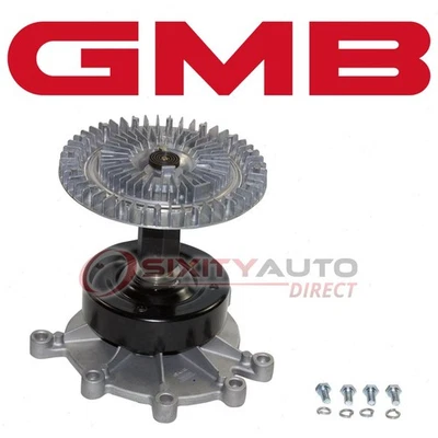 GMB Water Pump Fan Clutch for 2002-2008 Dodge Ram 1500 3.7L 4.7L V6 V8 - wq Foto 1 de 4