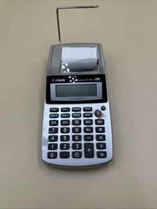 #N10- Canon Palm Printer P1-DH V 12-Digit Calculator, Tax & Business, Not Tested - Picture 1 of 3