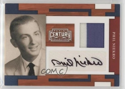 2010 Century Collection Materials Jerseys Signatures Prime /25 Phil Niekro Auto - Image 1 of 2