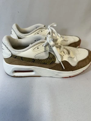Talla 7- Nike Air Max SC SE marfil pálido, pálido, blanco, piel de serpiente Foto 1 de 4