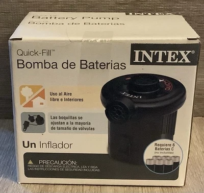 Intex Quick-Fill 6 “C” Battery Pump 68638E NEW - Image 1 of 4