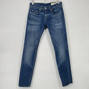 rag & bone Damen Gr. 26 The Dre Jeans Low Rise Straight Leg Medium Wash - Bild 1 von 7