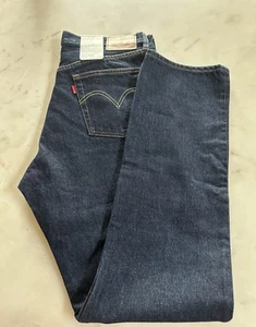 Levis 501 Original Fit Jeans Herren Größe 31 31x32 Dark Wash Neu mit Etikett - Bild 1 von 4
