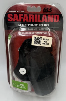 Funda Safariland 578 GLS Pro-Fit - Mano izquierda - Negra - Se adapta a Glock 19/23 + Más Foto 1 de 4