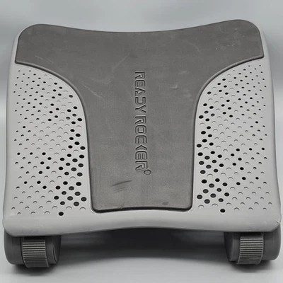 Ready Rocker Lumbar Support Seat Portable Storable Rocking Device Gray - Image 1 of 4