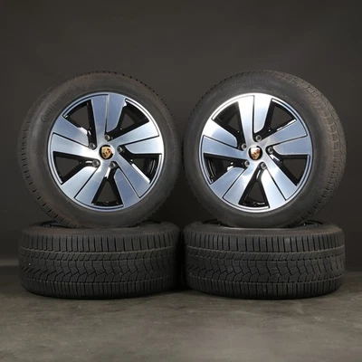 19 Zoll Winterräder original Porsche Taycan Aero 9J1601025C Winterreifen - Bild 1 von 4