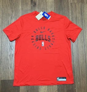 Nike Dri-Fit NBA Chicago Bulls Kurzarm T-Shirt Herren Gr. XL NEU! - Bild 1 von 8