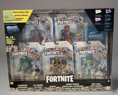"Paquete de 5 figuras Fortnite OG Legendary Series 6"" - Hasbro/Jazwares - Código de bonificación - NUEVAS" Foto 1 de 4