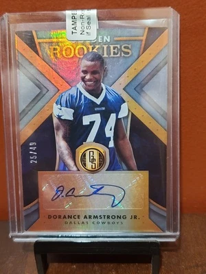 2018 Gold Standard Dorance Armstrong Jr Auto /49 NFL Dallas Cowboys RC - Image 1 of 3
