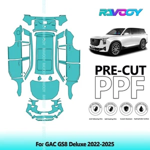 PreCut Paint Protection Film PPF For GAC GS8 Deluxe 2022-2025 - Picture 1 of 7