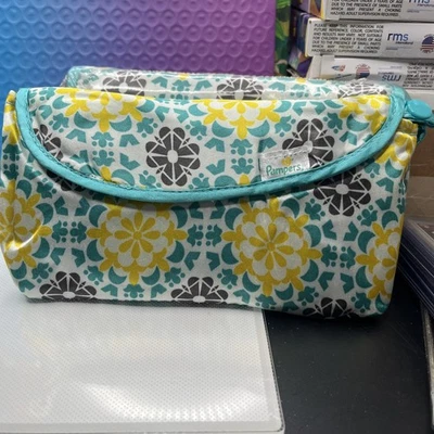 Bolsa de pañales Pampers nueva verde amarilla bolsa de pañales para bebé nueva Foto 1 de 4
