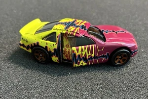 1998 Hot Wheels Crashers Rash 1 with 5-Spoke Wheels Yellow RARE GREAT CONDITION - Picture 1 of 8