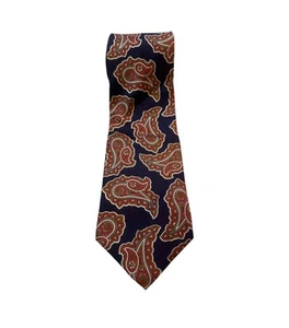 Herren Vintage Krawatte Krawatte Briar Paisley - Bild 1 von 4