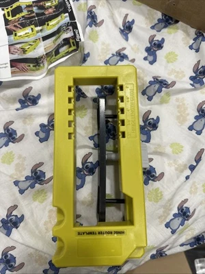 Plantilla de bisagra de puerta, mortaja de bisagra de puerta, kit de instalación de bisagra, enrutador de bisagra de puerta Foto 1 de 3