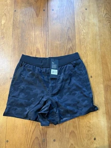 TEN Thousand Mens Shorts Active Workout Interval 5in Lined Gym BLACKCAMO Medium - Picture 1 of 5