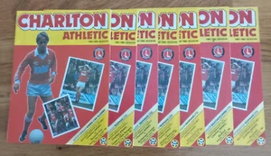 Charlton Athletic 1981/82 Selection of Home League Programmes from menu N-W - Picture 1 of 8