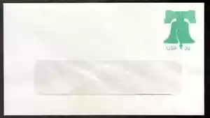 US. U632. 32c. Liberty Bell. Size 12: 6 1/2" x 3 5/8" Window Envelope. MNH 1995 - Picture 1 of 2