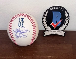 MIKE SCHMIDT SIGNED AUTO RING THE BELL RAWLINGS CITY CONNECT BASEBALL BECKETT - Picture 1 of 2