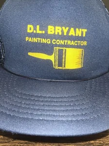 Yupoong D.L Bryant Painting Snapback Hat Vintage, Blue NC - Bild 1 von 7