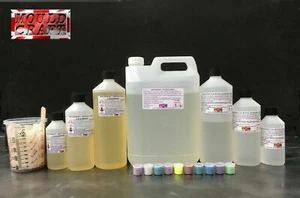 MOULDCRAFT CRYSTAL CLEAR EPOXY ART RESIN EPOXY Pigments KITS 250g 500g 1kg - Picture 1 of 11