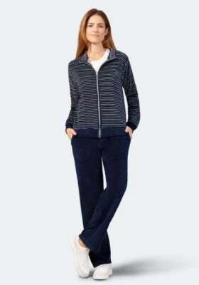 Hajo Damen Nicki  Hausanzug Freizeitanzug 81210 Gr. 38 40 42 44 46 48 50 - Bild 1 von 2