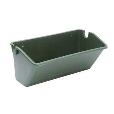 Rectangular Garden Planter Wall Mounted Hanging Flower Pot 2 Pcs - Image 1 of 4