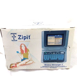 Zipit Messenger sans fil, boîte d'origine, paperasse, adaptateur, SD. Unité 2. DS07 - Photo 1 sur 7