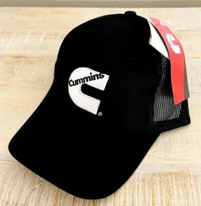 Cappello/Cappello a rete snapback bianco e nero motori diesel Cummins - Foto 1 di 4