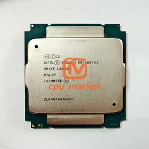 Intel Xeon E5-2697v3 SR1XF 2.6GHz 14 Cores 145W LGA2011-3 CPU Processor 2697 v3 - Picture 1 of 2