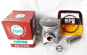 FOR Yamaha DT100 1976-1979 MX100 ('79-83) Piston + Ring + Pin O/S 0.50 New -558- - Picture 1 of 6