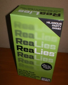 Realies * Real Lies Partyspiel Make Up Lies About Your Friends What Do You Meme - Bild 1 von 7