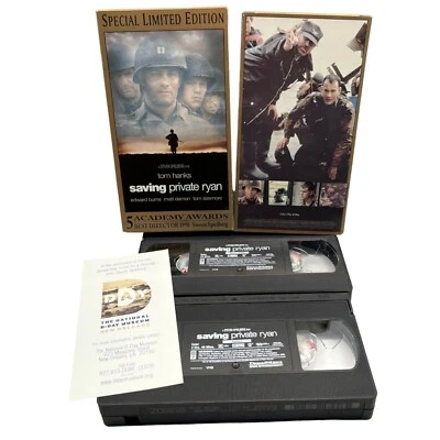 Saving Private Ryan VHS 1999 2 Tape Set Tom Hanks Special Limited Edition - Image 1 of 4