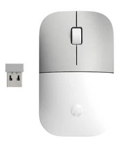 195122055165 HP Z3700 Ceramic White Wireless Mouse Hewlett-Packard - Picture 1 of 4