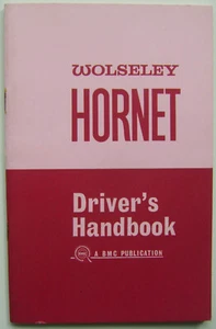 Wolseley Hornet Mark II & III Original Handbook 1967 AKD 3888 C - Picture 1 of 1