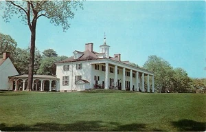 Mt Vernon Virginia VA President George Washington GW Postcard - Picture 1 of 2